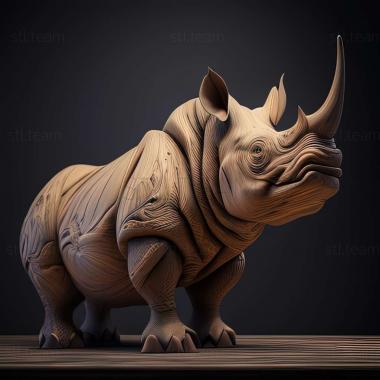 3D model Rhinocyllini (STL)